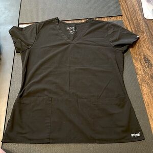 Greys anatomy scrub top Barco v neck large black